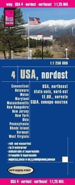 World Mapping Project: USA 4: Northeast USA - Reise Know-How - Bøger - Reise Know-How - 9783831772186 - 30. april 2014