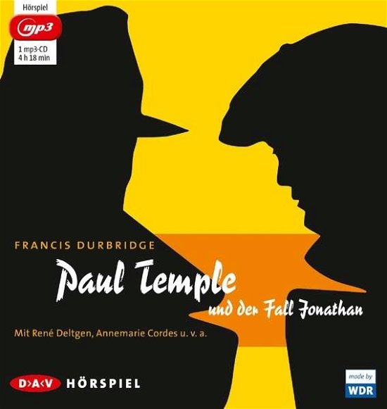 CD Paul Temple und der Fall Jo - Francis Durbridge - Musik - Der Audio Verlag - 9783862318186 - 22. Juli 2016