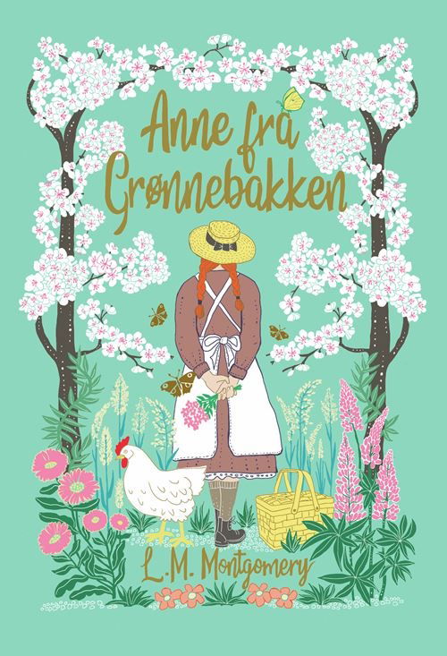 Cover for L.M. Montgomery · Gyldendals Udødelige Klassikere: Anne fra Grønnebakken (Bound Book) [4th edition] (2022)