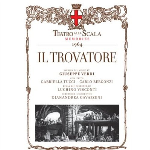 Il Trovatore - Verdi / Gavazzeni / Bergonzi / Tucci - Musik - LA SCALA OPERA - 9788865440186 - 31. juli 2012