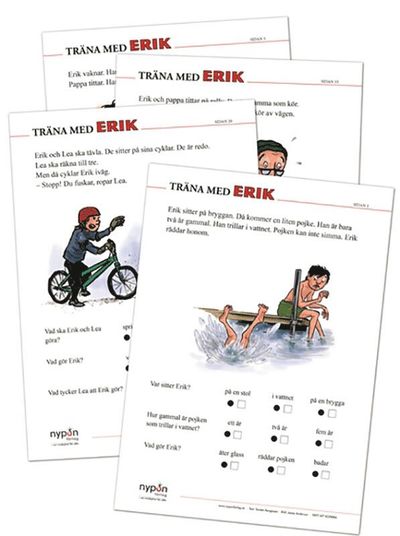 Cover for Torsten Bengtsson · Erik: Träna med Erik (Cards) (2015)