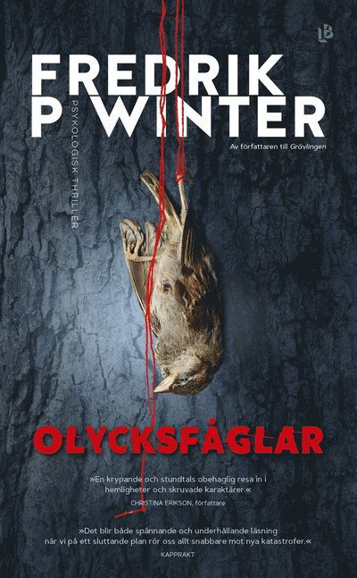 Cover for Fredrik P. Winter · Olycksfåglar (Paperback Book) (2022)