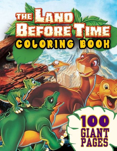 Cover for Matt Ryan · The Land Before Time Coloring Book (Paperback Book) (2020)