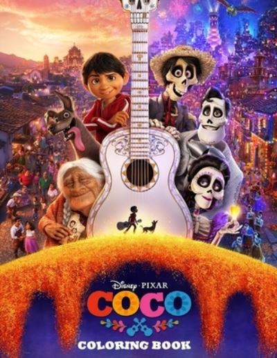 Coco Coloring Book - Richard Barber - Książki - Independently Published - 9798581114186 - 14 grudnia 2020