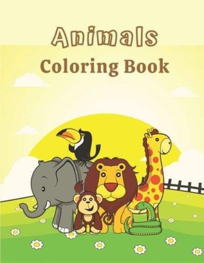 Cover for Coloring Books · Animals Coloring Book (Paperback Book) (2021)