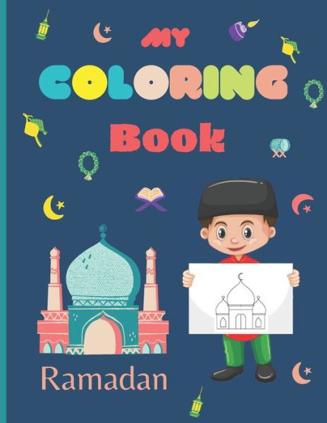 Cover for Korsia Spiritual · My Coloring Book Ramadan (Taschenbuch) (2021)