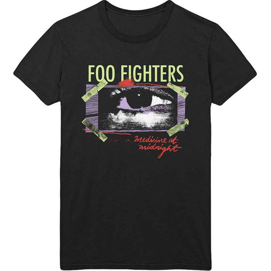 Cover for Foo Fighters · Foo Fighters Unisex T-Shirt: Medicine At Midnight Taped (T-shirt)