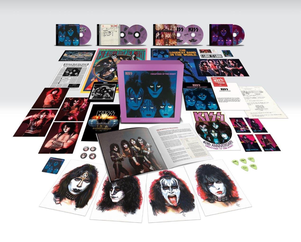 Creatures of the Night 40th Anniversary Box Set edition