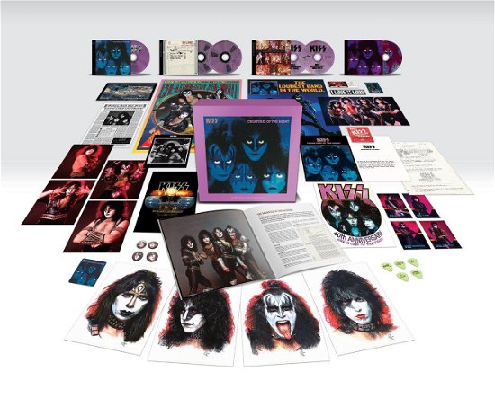Cover for Kiss · Creatures of the Night (CD/Blu-ray) [40th Anniversary Box Set edition] (2022)