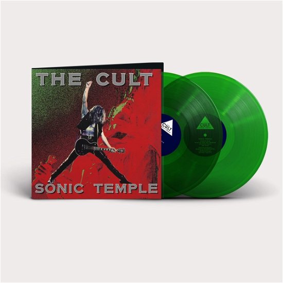 Cover for The Cult · Sonic Temple (LP) [Limited Transparent Green Vinyl edition] (2023)
