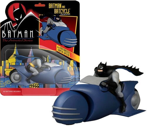 Cover for 5 Points Batman: Tas Series 2 Batman and Batcycle (MERCH) (2025)