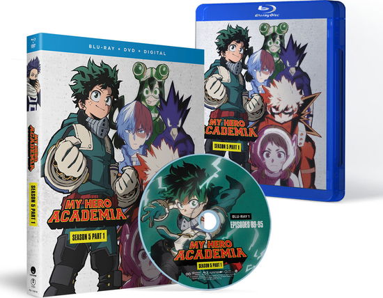 Cover for Blu-ray · My Hero Academia - Season 5 Part 1 (Blu-ray) (2022)