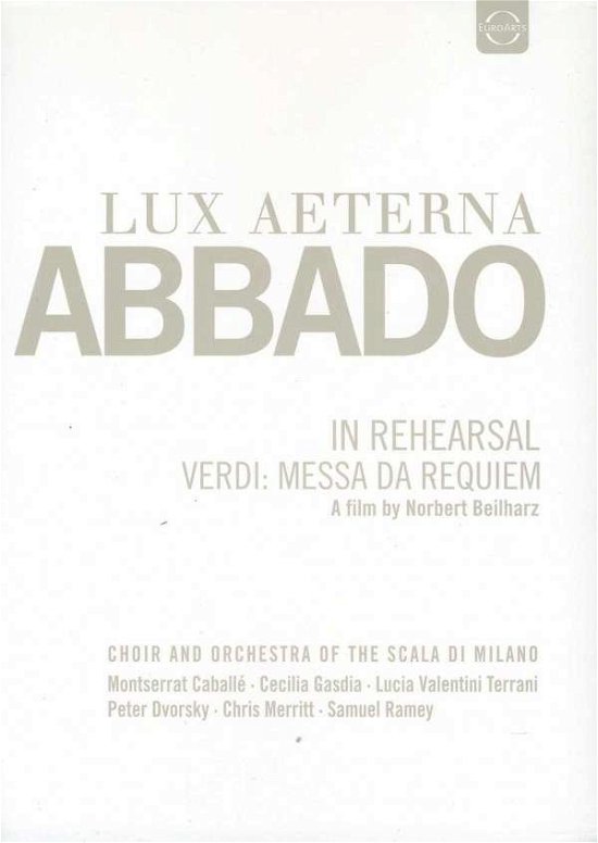 Messa Da Requiem - Nikolaus Harnoncourt - Movies - EUROARTS - 0880242013187 - February 3, 2022