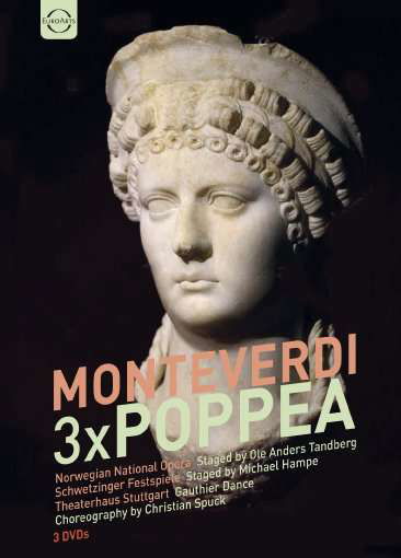 3 X Poppea - C. Monteverdi - Películas - EUROARTS - 0880242563187 - 3 de febrero de 2022
