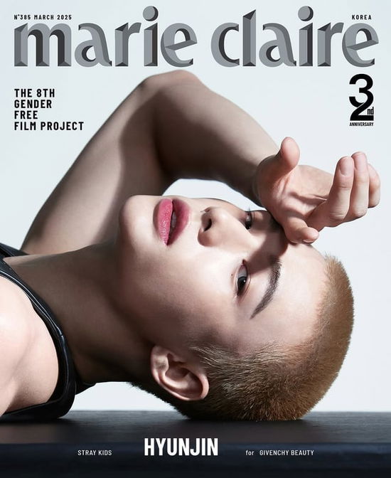 Cover for STRAY KIDS (HYUNJIN) · Marie Claire Korea March 2025 (Magasin) [A edition] (2025)