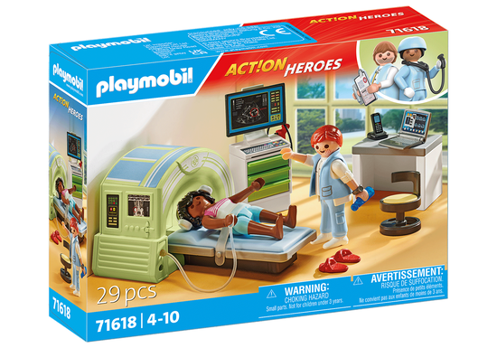 Cover for Playmobil · Playmobil - Mri With Patient (71618) (Toys)