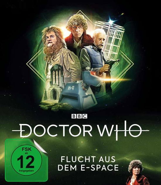 Cover for Baker,tom / Ward,lalla / Waterhouse,matthew/+ · Doctor Who-4.doktor-flucht Aus Dem E-space (Blu-ray) (2021)