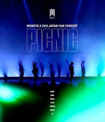 Cover for Monsta X · Monsta X. Japan Fan Concert 2019 - Picnic (Blu-ray) (2019)