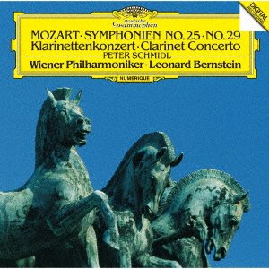 Cover for Mozart / Bernstein,leonard · Mozart: Symphonies 25 &amp; 29 / Clarinet Concerto (CD) [Japan Import edition] (2021)