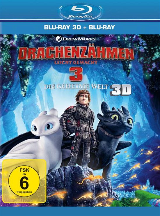 Cover for Keine Informationen · Drachenzähmen Leicht Gemacht 3 - Die Geheime... (Blu-ray) (2019)