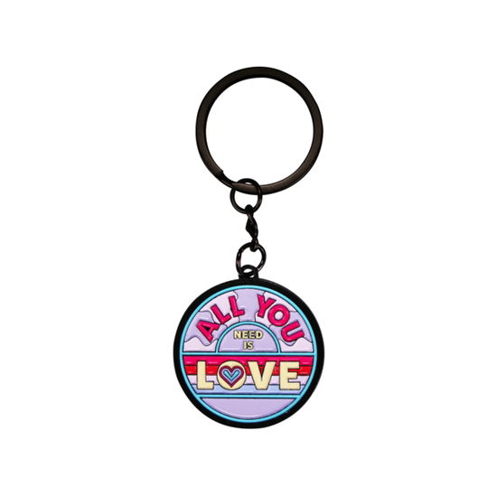 Keyring Metal - The Beatles (All You Need Is Love) - The Beatles - Gadżety - BEATLES - 5055453416187 - 5 kwietnia 2024