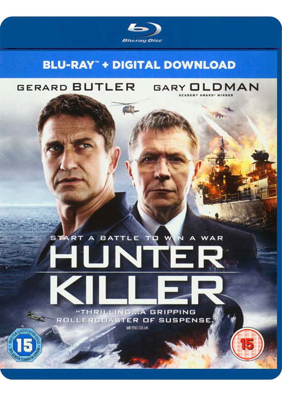 Cover for Hunter Killer BD (Blu-ray) (2019)