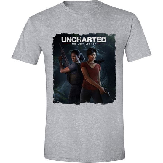 The Lost Legacy Cover - Heather Grey ( - Uncharted - Merchandise -  - 5056118019187 - February 7, 2019