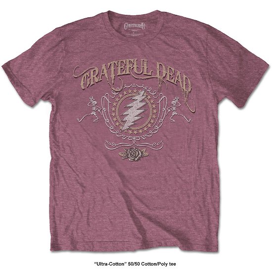 Grateful Dead Unisex T-Shirt: Bolt - Grateful Dead - Merchandise - MERCHANDISE - 5056170684187 - 29. januar 2020