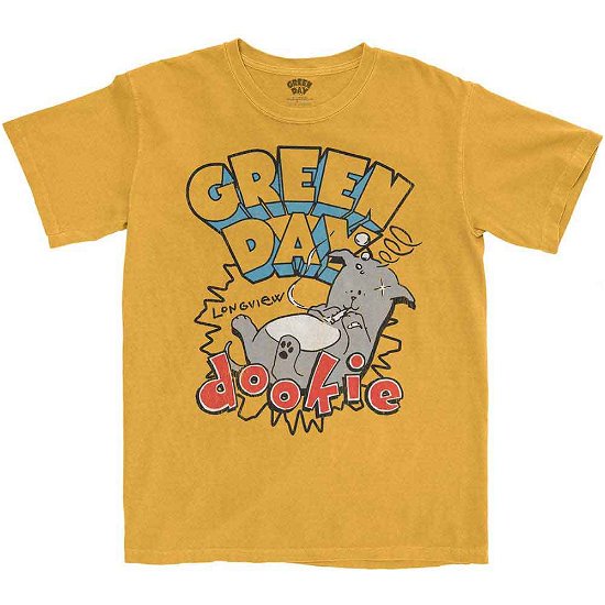 Green Day Unisex T-Shirt: Dookie Longview - Green Day - Merchandise -  - 5056561073187 - 