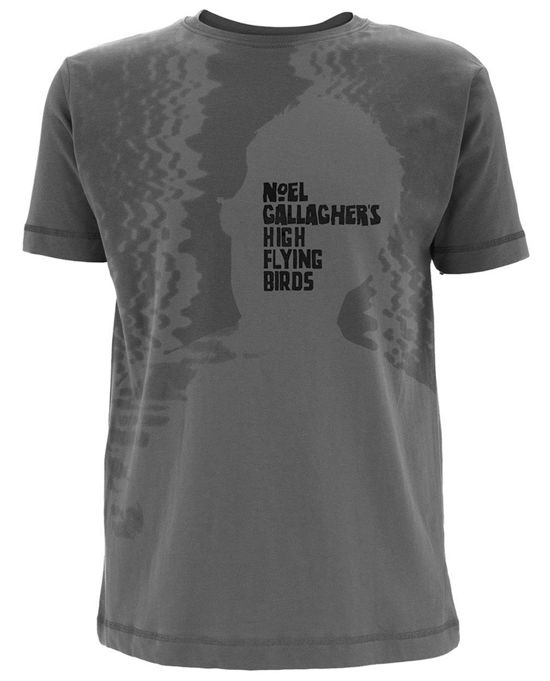 Cover for Noel Gallagher · Interference Grey (T-shirt) [size S] (2017)