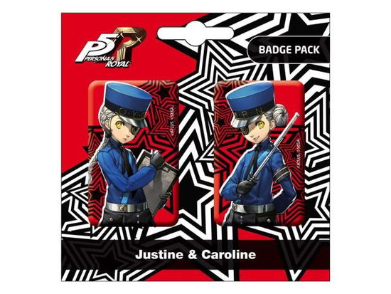 Persona 5 Royal Ansteck-Buttons Doppelpack Justine -  - Gadżety -  - 6430063312187 - 15 sierpnia 2024