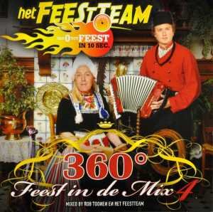 360 Graden Feestindemix 4 - Feestteam - Muziek - BERK MUSIC - 8200210201187 - 1 juni 2011