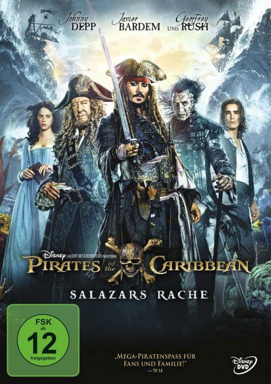 Cover for Pirates of the Caribbean 5 - Salazars Rache (DVD) (2017)