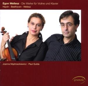 Cover for Wellesz / Madroszkiewizc / Gulda · Works for Violin &amp; Piano (CD) (2009)