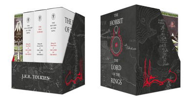 Cover for J. R. R. Tolkien · The Hobbit &amp; The Lord of the Rings Gift Set: A Middle-earth Treasury (Gebundesens Buch) [Boxed Set edition] (2017)