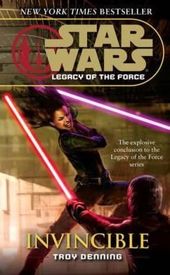 Cover for Troy Denning · Star Wars: Legacy of the Force IX - Invincible - Star Wars (Paperback Book) (2009)