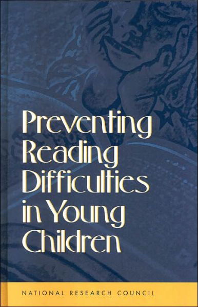 Cover for National Research Council · Preventing Reading Difficulties in Young Children (Gebundenes Buch) (1998)