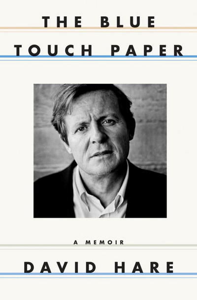 Cover for David Hare · The Blue Touch Paper - A Memoir (Hardcover Book) (2025)