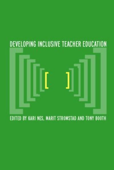 Cover for Tony Booth · Developing Inclusive Teacher Education (Paperback Book) (2003)