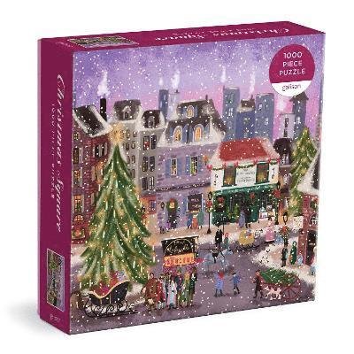 Cover for Galison · Joy Laforme Christmas Square 1000 Piece Puzzle in Square Box (SPIL) (2022)
