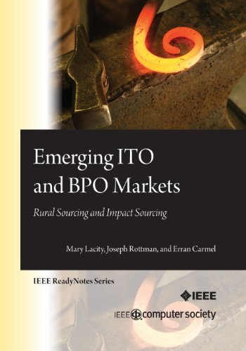 Emerging Ito and Bpo Markets: Rural Sourcing and Impact Sourcing - Erran Carmel - Books - IEEE Computer Society Press - 9780769549187 - October 17, 2012