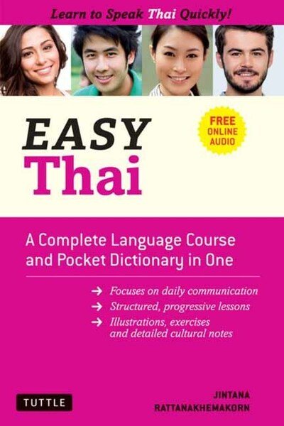 Cover for Jintana Rattanakhemakorn · Easy Thai: A Complete Language Course and Pocket Dictionary in One! (Free Companion Online Audio) - Easy Language Series (Pocketbok) (2020)