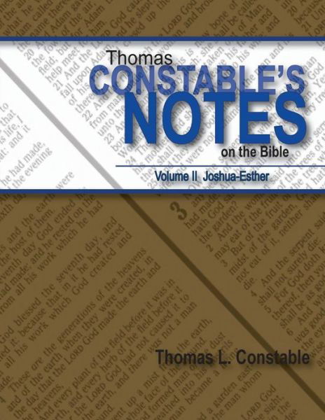 Thomas Constable's Notes on the Bible - Thomas L Constable - Libros - Tyndale Seminary Press - 9780981479187 - 22 de septiembre de 2015