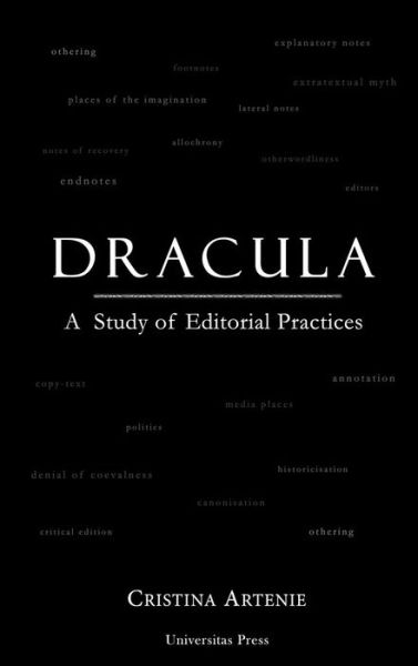 Cover for Cristina Artenie · Dracula A Study of Editorial Practices (Book) (2016)