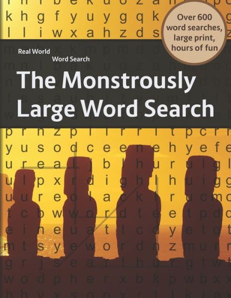 The Monstrously Large Word Search - Arthur Kundell - Książki - Independently Published - 9781086009187 - 13 sierpnia 2019