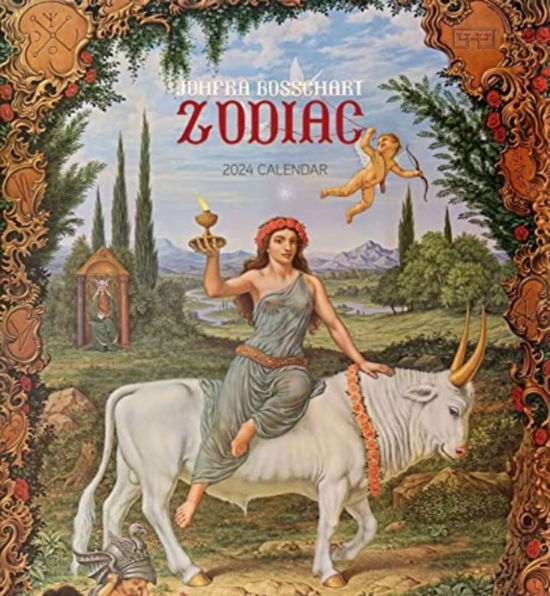 Cover for Pomegranate · Johfra Bosschart: Zodiac 2024 Wall Calendar (Paperback Book) (2023)
