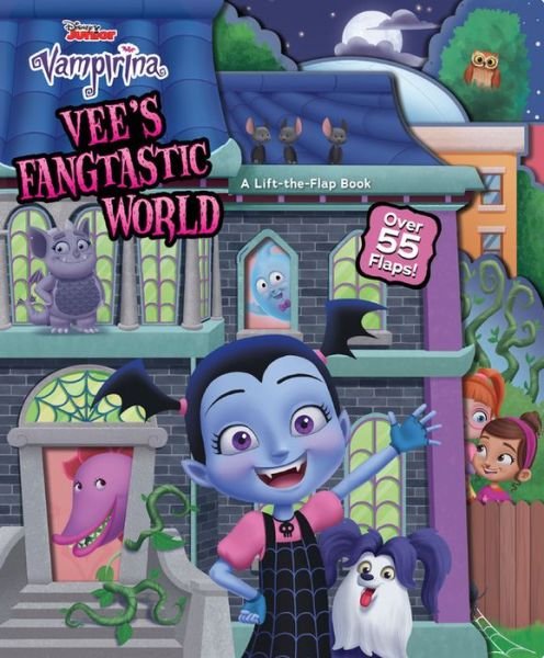 Cover for Disney Book Group · Vampirina Vampirina Vees Fangtastic Worl (Innbunden bok) (2018)