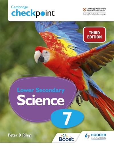 Cover for Peter Riley · Cambridge Checkpoint Lower Secondary Science Student's Book 7: Third Edition (Paperback Book) (2021)