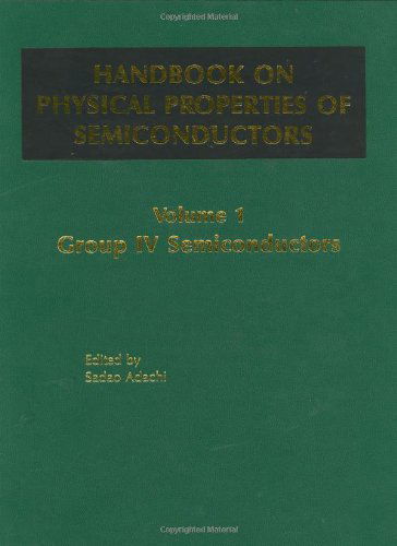 Cover for Sadao Adachi · Handbook of Physical Properties of Semiconductors (Hardcover Book) (2004)