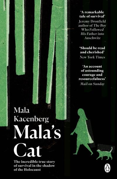 Cover for Mala Kacenberg · Mala's Cat: The moving and unforgettable true story of one girl's survival during the Holocaust (Paperback Book) (2023)
